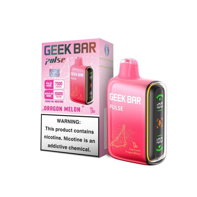 Geek Bar Pulse 15K Disposable Dragon Melon - Virginia Vapes & Tobacco