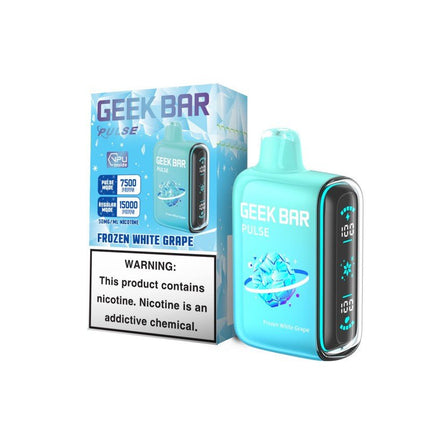 Geek Bar Pulse 15K Disposable Frozen White Grape - Virginia Vapes & Tobacco