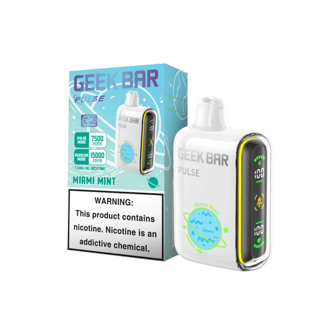Geek Bar Pulse 15K Disposable Miami Mint - Virginia Vapes & Tobacco