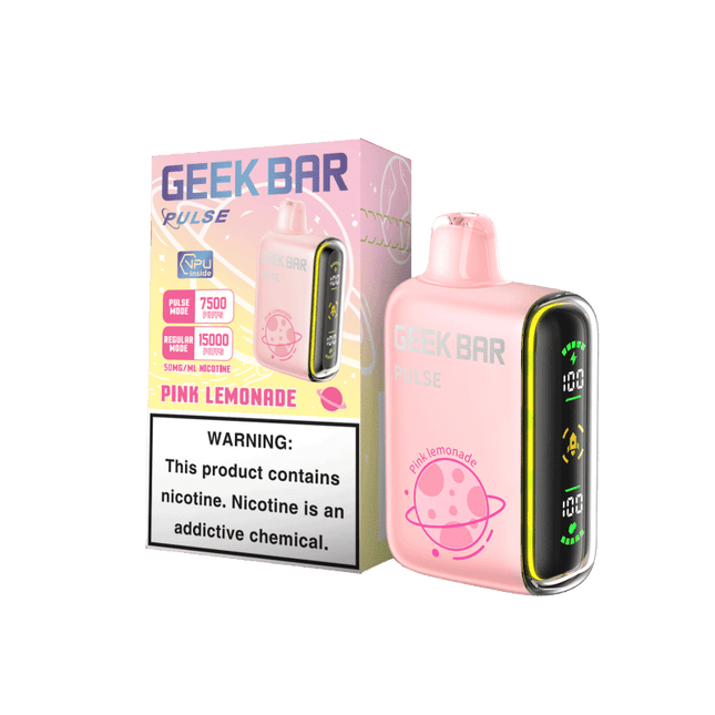 Geek Bar Pulse 15K Disposable Pink Lemonade - Virginia Vapes & Tobacco