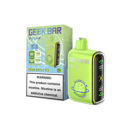 Geek Bar Pulse 15K Disposable Sour Apple Ice - Virginia Vapes & Tobacco