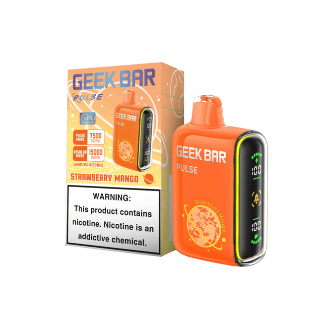 Geek Bar Pulse 15K Disposable Strawberry Mango - Virginia Vapes & Tobacco