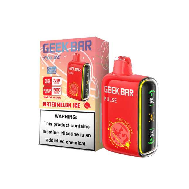 Geek Bar Pulse 15K Disposable Watermelon Ice - Virginia Vapes & Tobacco