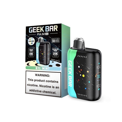 Geek Bar Pulse X 25k Disposable ATL Mint - Virginia Vapes & Tobacco