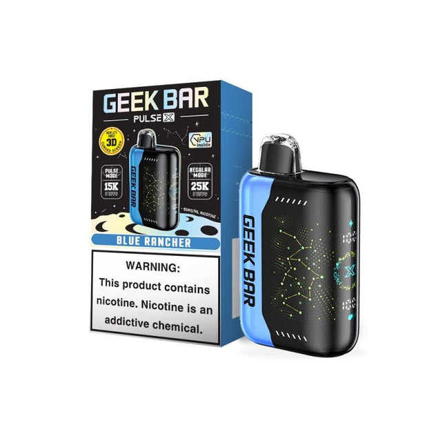 Geek Bar Pulse X 25k Disposable Blue Rancher - Virginia Vapes & Tobacco