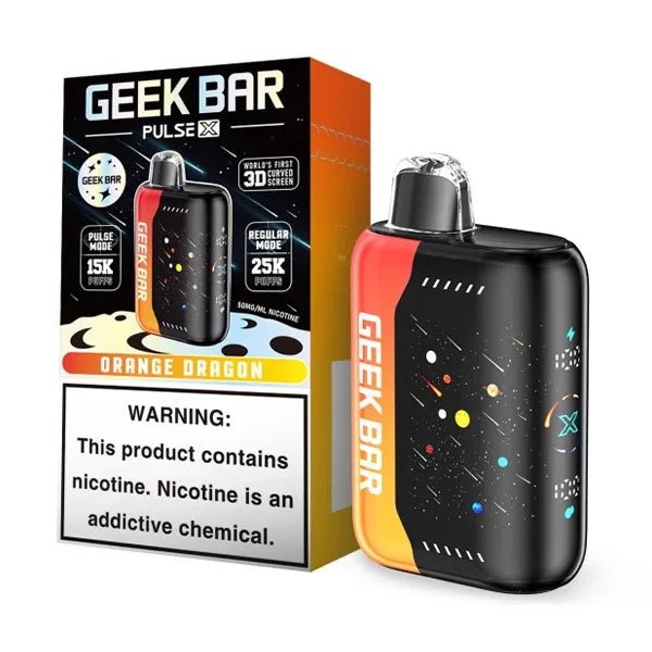 Geek Bar Pulse X 25k Disposable Orange Dragon - Virginia Vapes & Tobacco
