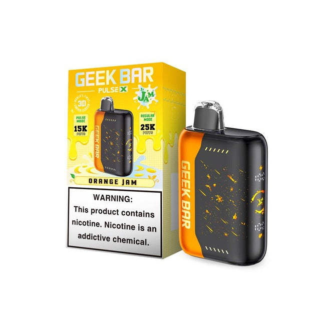 Geek Bar Pulse X 25k Disposable Orange Jam - Virginia Vapes & Tobacco