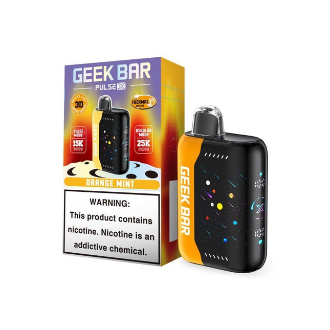 Geek Bar Pulse X 25k Disposable Orange Mint - Virginia Vapes & Tobacco