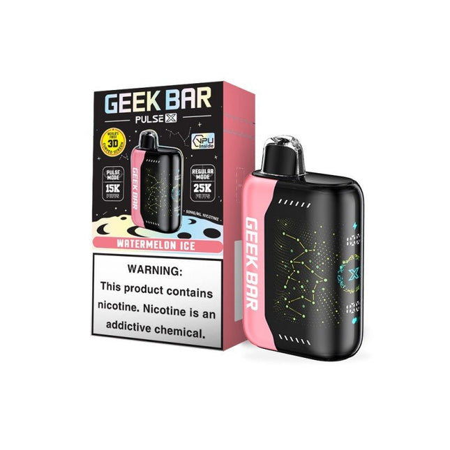 Geek Bar Pulse X 25k Disposable Watermelon Ice - Virginia Vapes & Tobacco
