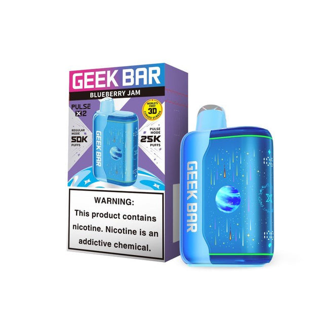 Geek Bar Pulse X2 Disposable Blueberry Jam - Virginia Vapes & Tobacco