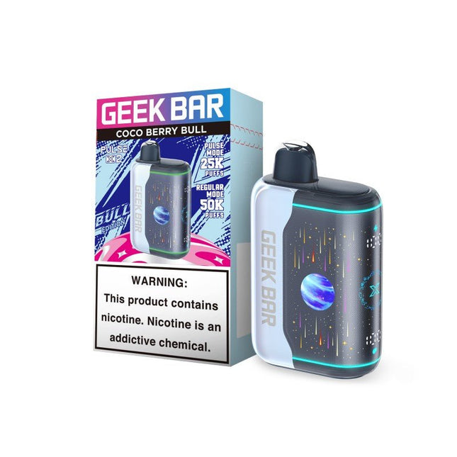 Geek Bar Pulse X2 Disposable Coco Berry Bull - Virginia Vapes & Tobacco