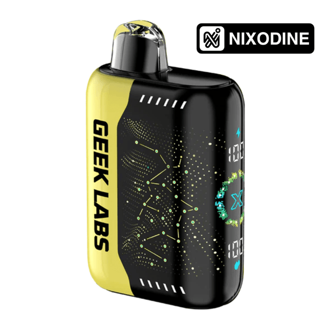 Geek Labs Pulse X Nixodine Disposable Banana Ice - Virginia Vapes & Tobacco
