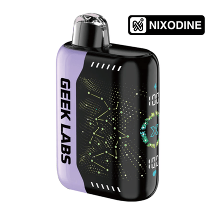 Geek Labs Pulse X Nixodine Disposable Blackberry Blast - Virginia Vapes & Tobacco