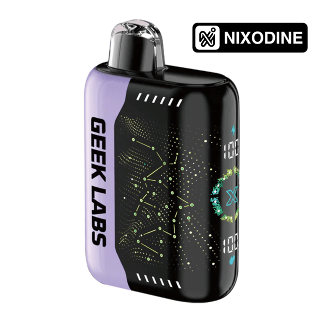 Geek Labs Pulse X Nixodine Disposable Blackberry Blast - Virginia Vapes & Tobacco