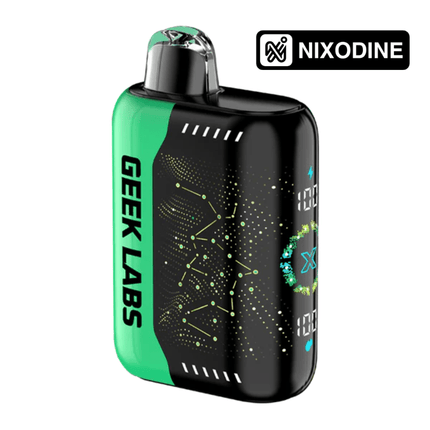Geek Labs Pulse X Nixodine Disposable Cool Mint - Virginia Vapes & Tobacco