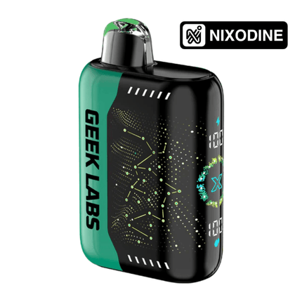 Geek Labs Pulse X Nixodine Disposable Spearmint - Virginia Vapes & Tobacco