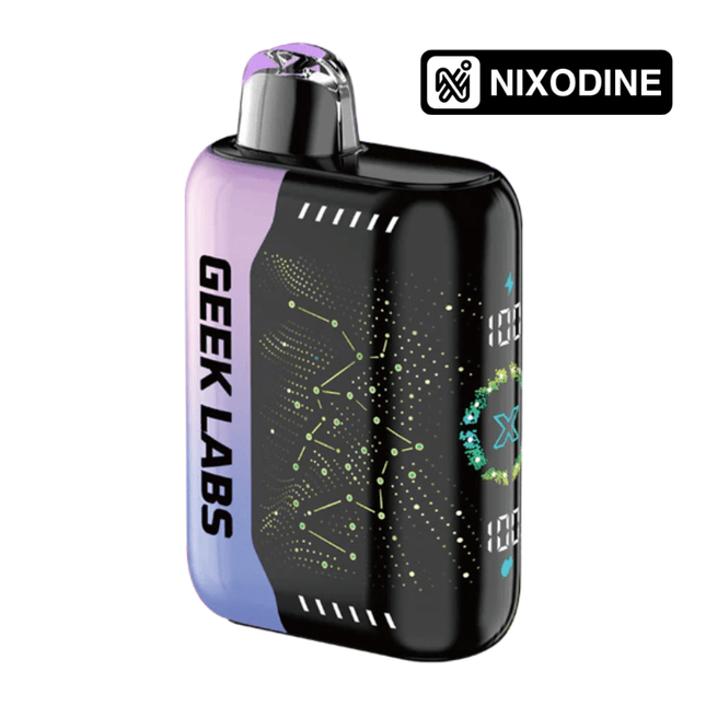 Geek Labs Pulse X Nixodine Disposable Strawberry Kiwi Ice - Virginia Vapes & Tobacco
