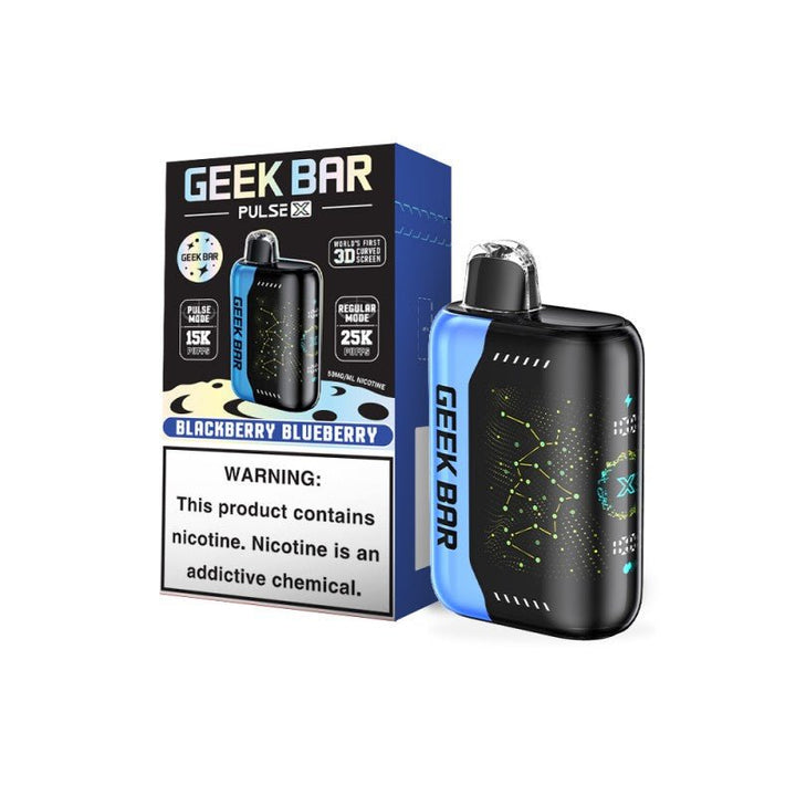 GeekBar Pulse X 25K 5% Disposable blackberry blueberry