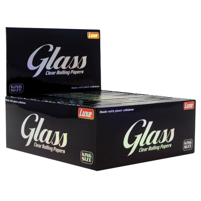 Glass Clear Cellulose King Size Papers - Virginia Vapes & Tobacco
