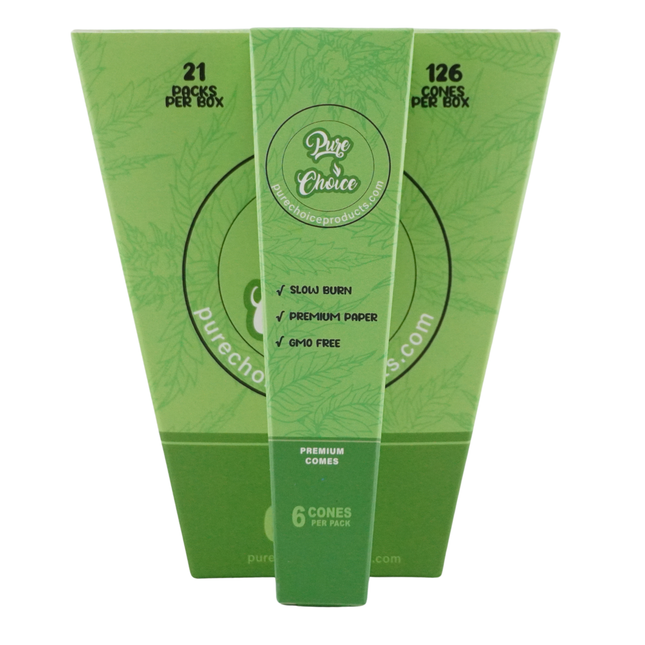 Pure Choice Cones Green