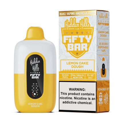 Hidden Hills X Fifty Bar 20k 5% Disposable - Virginia Vapes & Tobacco