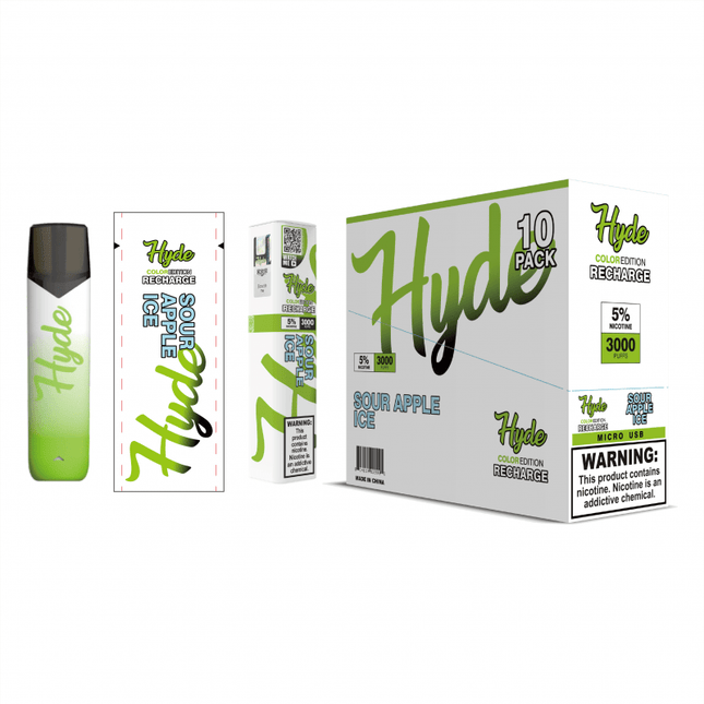 Hyde Color Recharge 3000 Disposable - Virginia Vapes & Tobacco