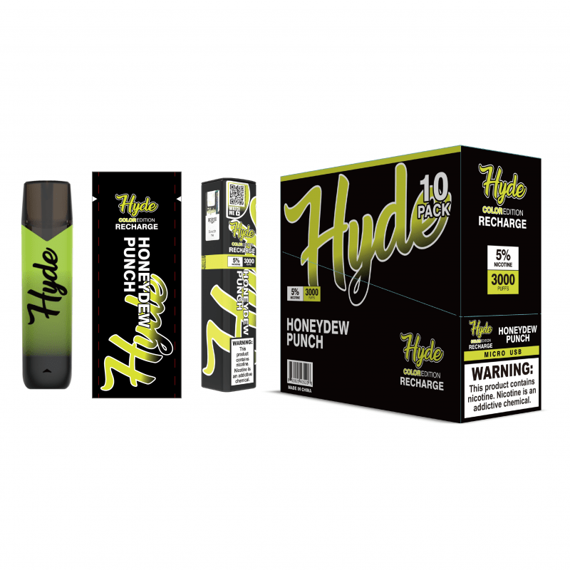 hyde vapes discontinued Hyde Color Recharge 3000 Disposable – Virginia Vapes & Tobacco