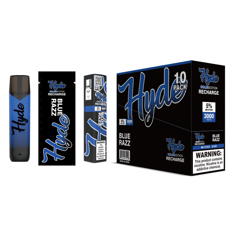 hyde disposable vape rechargeable Hyde Edge Recharge Blue Razz main image 0