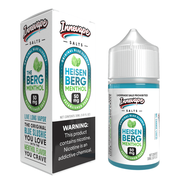 Innevape Heisenberg Menthol Salts 30ml - Virginia Vapes & Tobacco