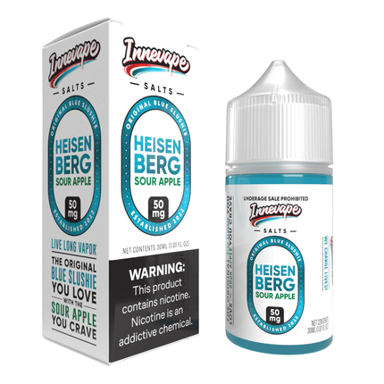 Innevape Heisenberg Sour Apple Salts 30ml - Virginia Vapes & Tobacco