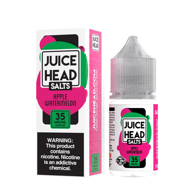 Juice Head Apple Watermelon Salt 30ml - Virginia Vapes & Tobacco