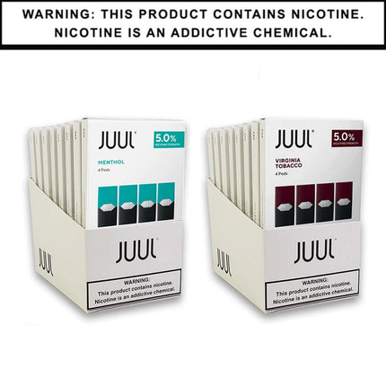 Juul Pods 5% 4 Pack - Virginia Vapes & Tobacco
