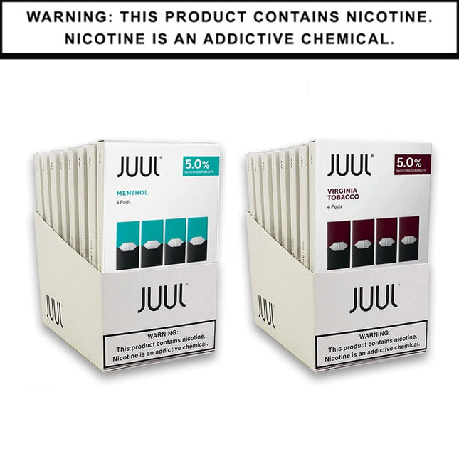 Juul Pods 5% 4 Pack - Virginia Vapes & Tobacco