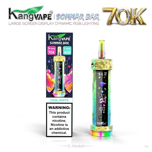 Kangvape SOMMAR BAR 70K | 70,000 Puffs E-Hookah | 2000mAh Battery Kangvape SOMMAR BAR 70K | 70,000 Puffs E-Hookah | 2000mAh Battery