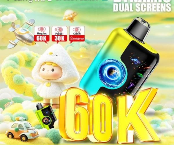 Kangvape Speedy Beast X 60K Disposable Vape | 60,000 Puffs, Dual Screens &  20 Flavors