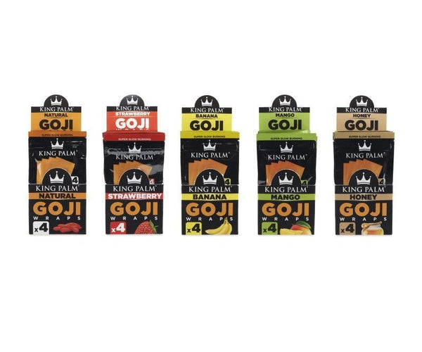 does strawberry king palm goji wraps contain tobacco King Palm Goji Wraps