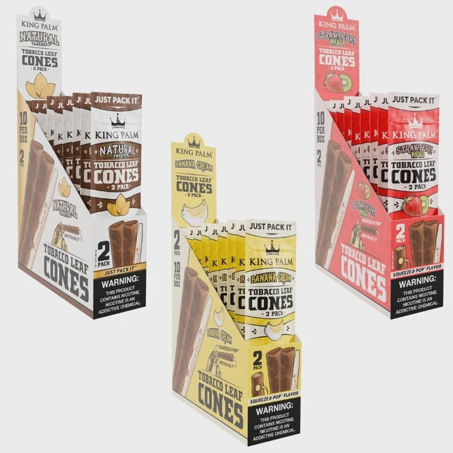 King Palm Tobacco Cones 2pk