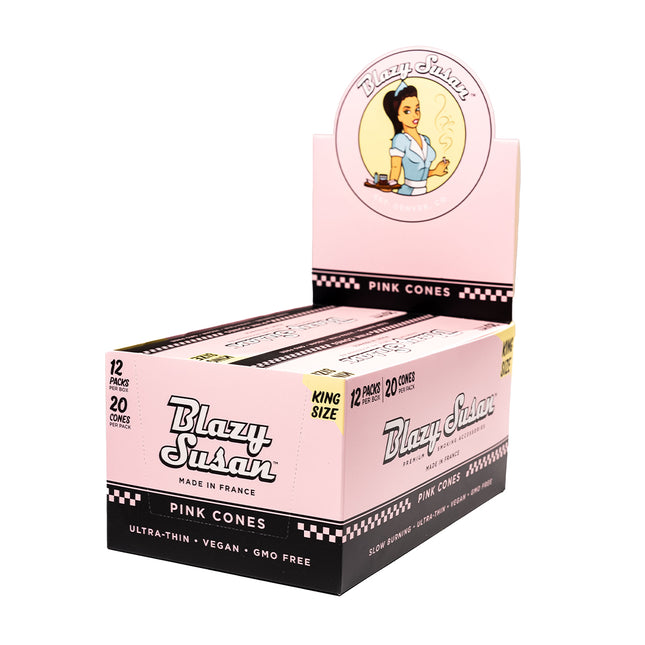 Blazy Susan Pink Cones 20pk