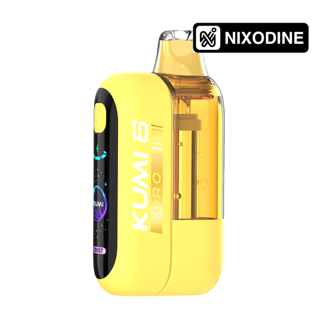 Kumi 6 Oro Nixodine Disposable Strawberry Banana - Virginia Vapes & Tobacco