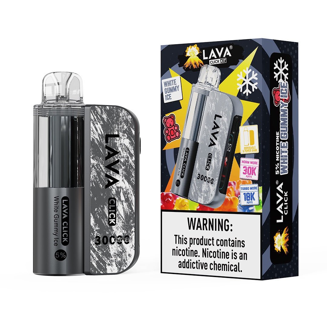 Lava Click Disposable Vape Kit | 30k Puffs + Turbo Mode | Smart Screen Virginia Vapes & Tobacco Lava Click Disposable Vape Kit | 30k Puffs + Turbo Mode | Smart Screen Virginia Vapes & Tobacco