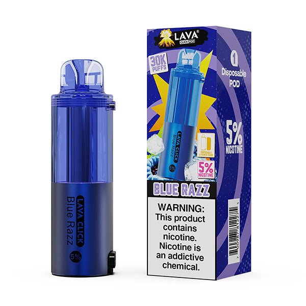 Lava Click Disposable Vape Pod | 30,000 Puffs | Pod Only Lava Click Disposable Vape Pod | 30,000 Puffs | Pod Only