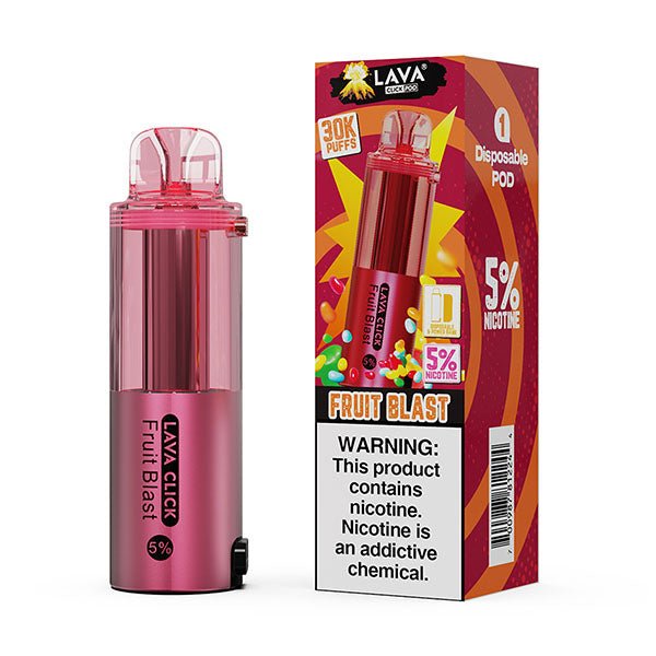 Lava Click Disposable Vape Pod | 30,000 Puffs | Pod Only Lava Click Disposable Vape Pod | 30,000 Puffs | Pod Only