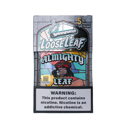 Loose Leaf Tobacco Wraps 5pk - Virginia Vapes & Tobacco