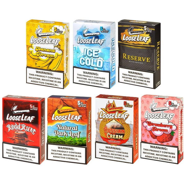 Loose Leaf Loose Leaf Tobacco Wraps 5pk