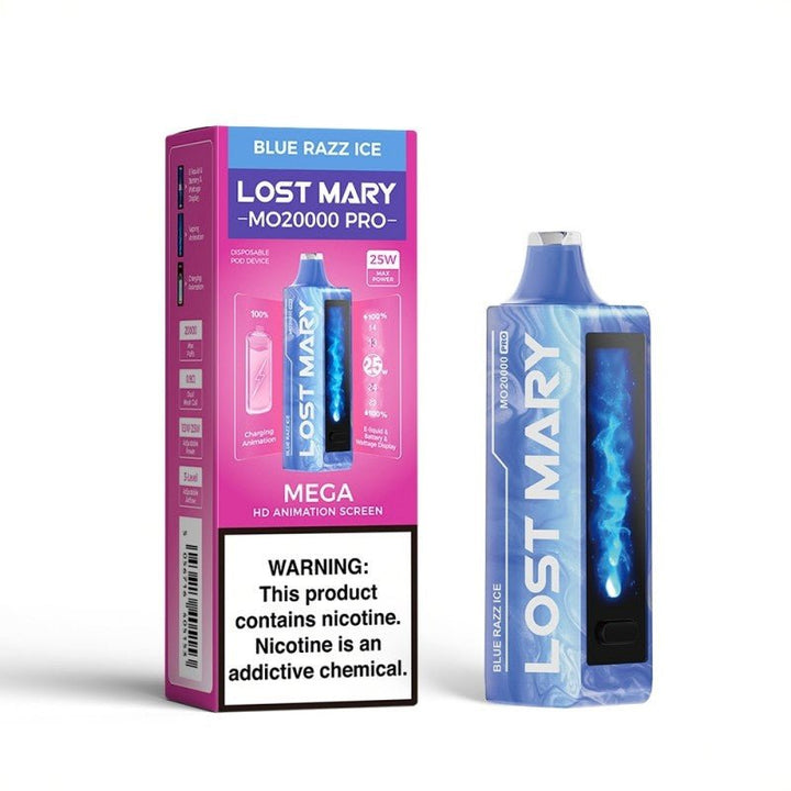 Lost Mary MO20000 Pro 5% Disposable bluerazz ice