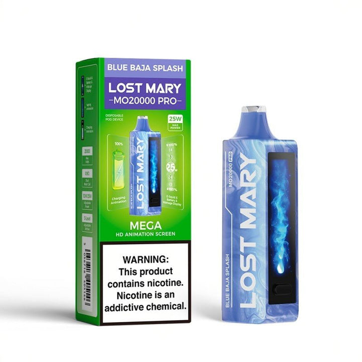 Lost Mary MO20000 Pro 5% Disposable blue baja splash