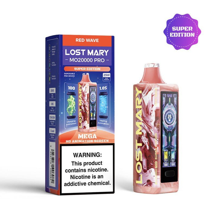 Lost Mary MO20000 Pro 5% Disposable red wave