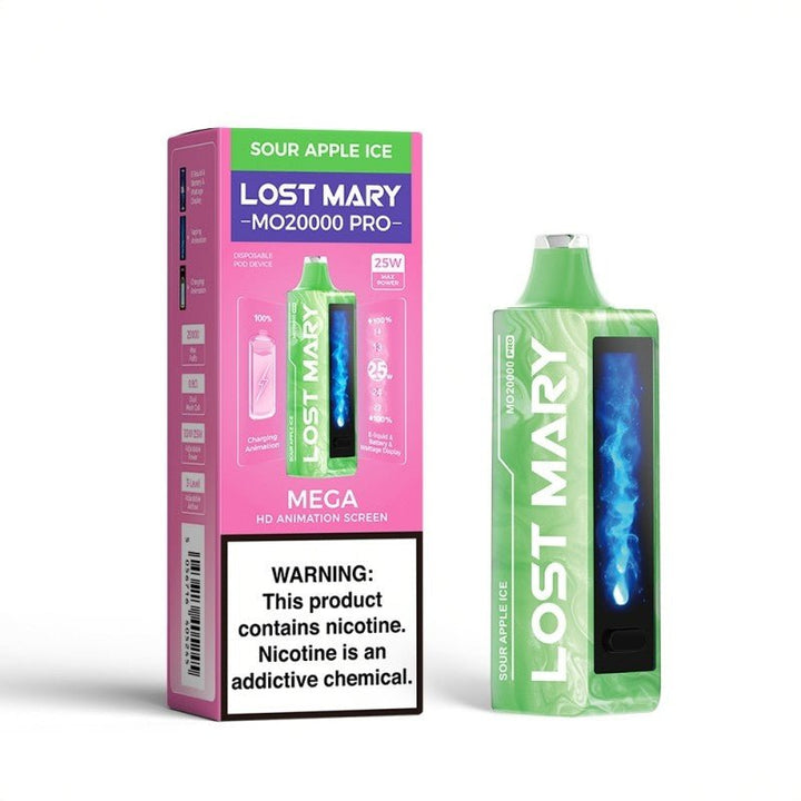 Lost Mary MO20000 Pro 5% Disposable sour apple ice