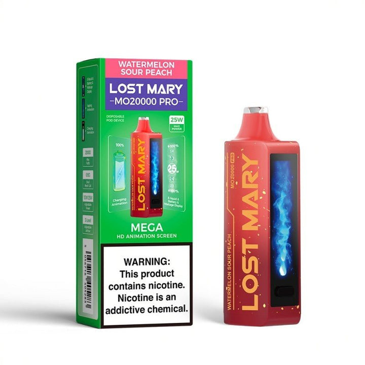 Lost Mary MO20000 Pro 5% Disposable watermelon sour peach