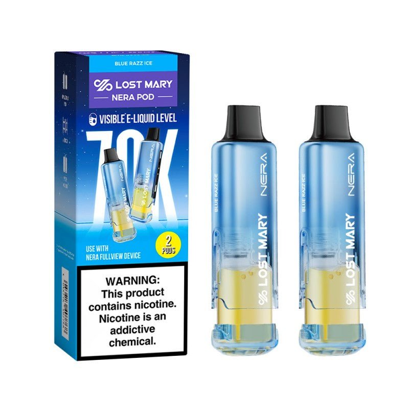Lost Mary Nera Fullview 70K Refill Pods 2-Pack (No Device) Virginia Vapes & Tobacco Lost Mary Nera Fullview 70K Refill Pods 2-Pack (No Device) Virginia Vapes & Tobacco